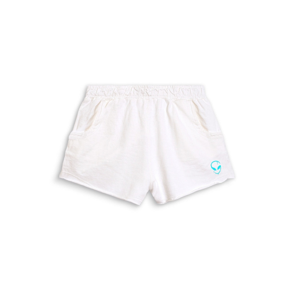 Shorts Galácticos Brancos