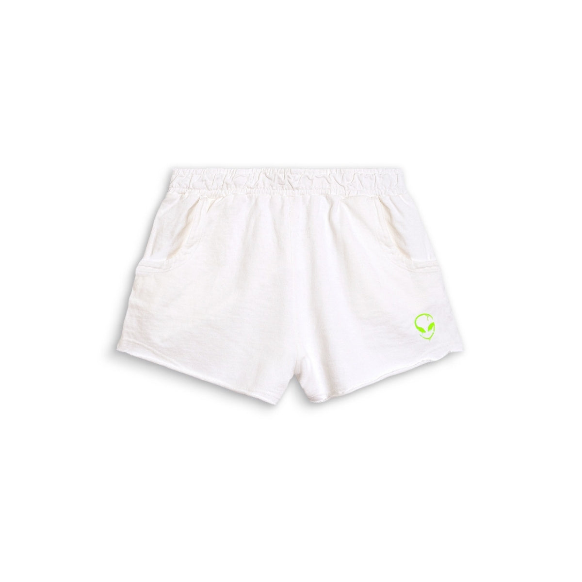 Shorts Galácticos Brancos