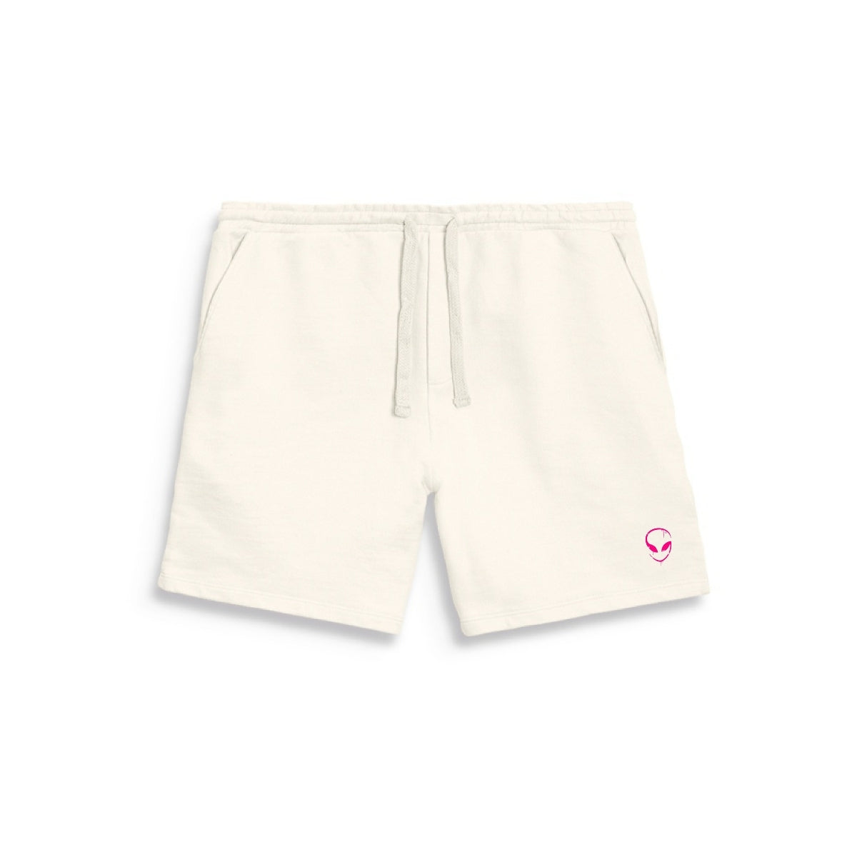 Shorts de Moletom Galáctico Brancos