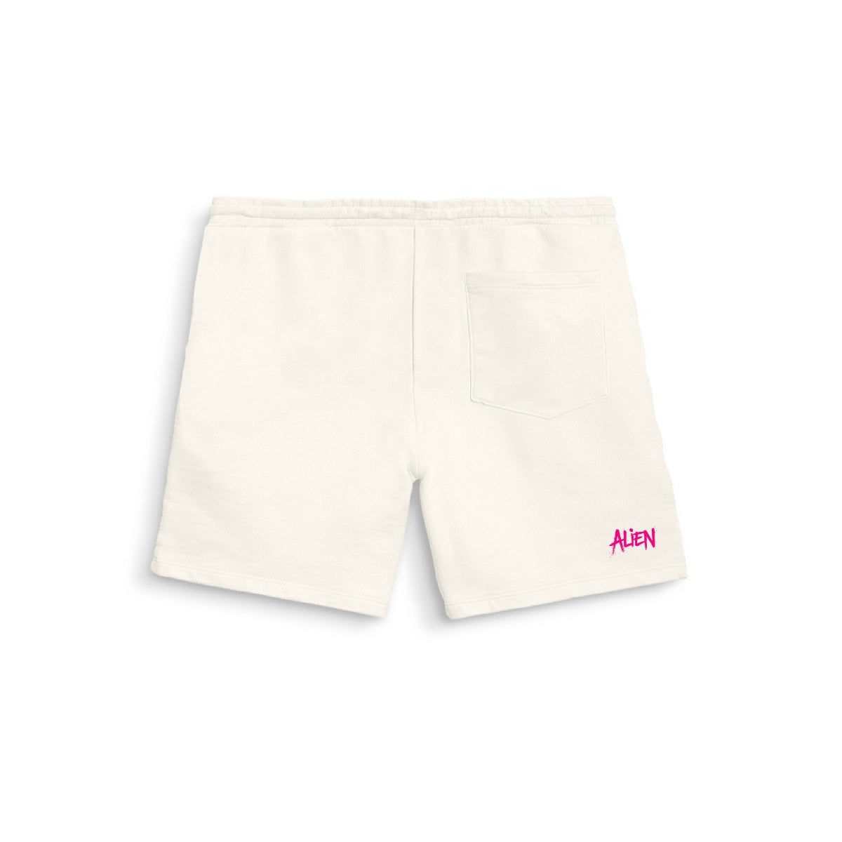 Shorts de Moletom Galáctico Brancos