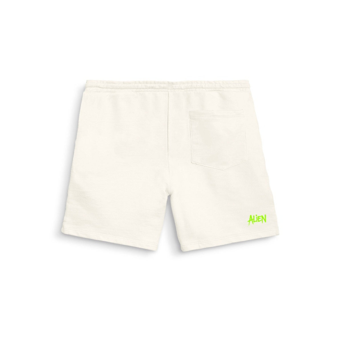 Shorts de Moletom Galáctico Brancos